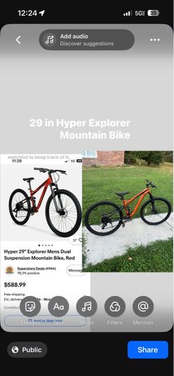 29 in Hyper Explorer MT Bike