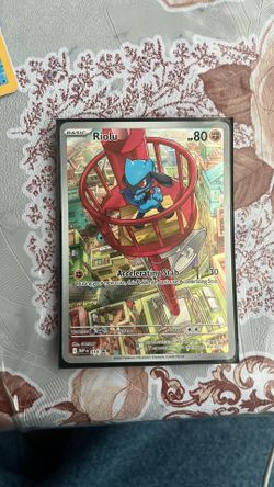 Riolu Pokemon card