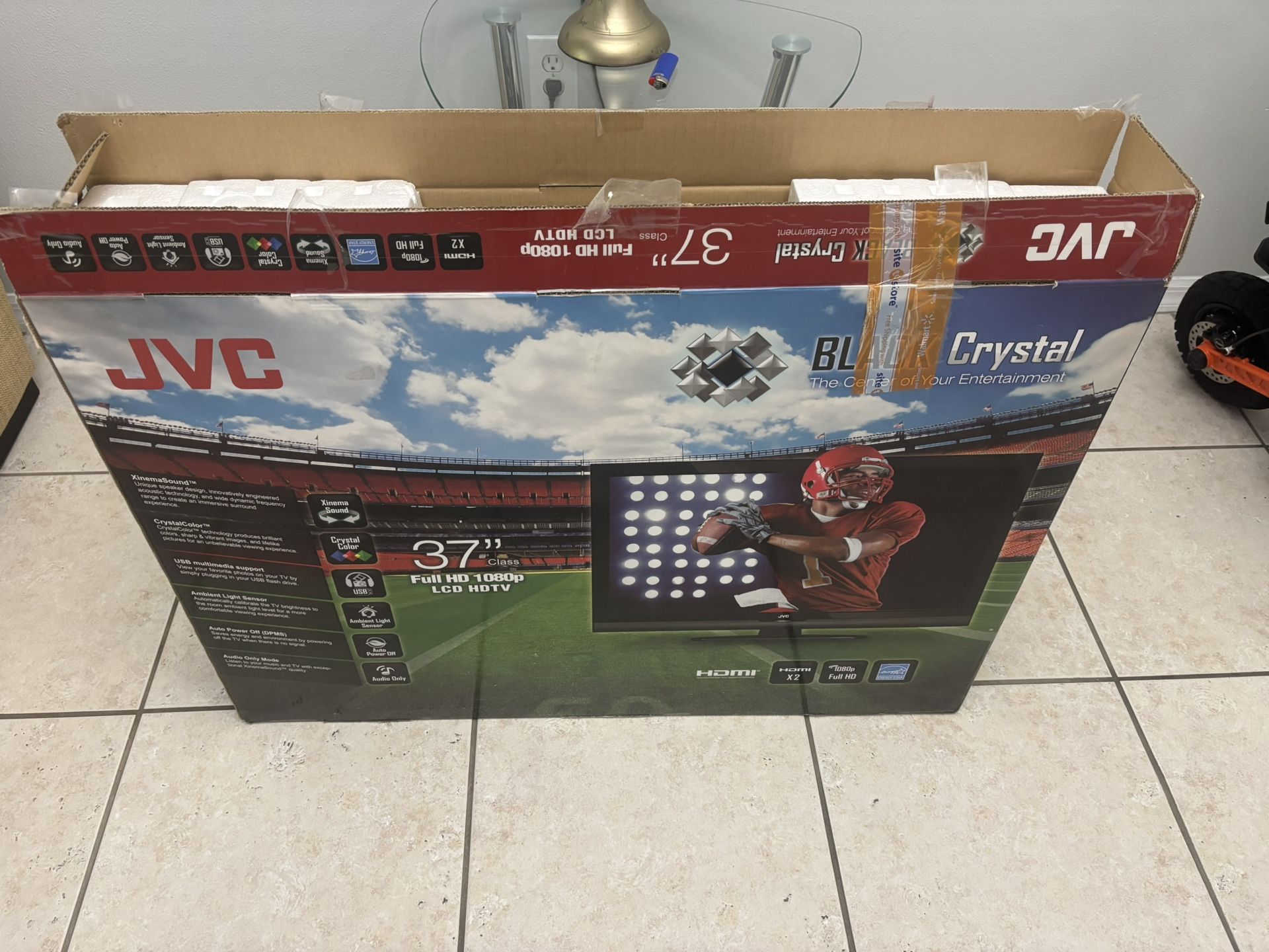 37” JVC Full HD TV