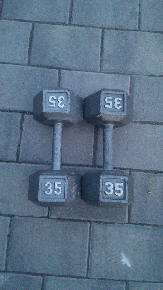 35LB Dumbbell Set