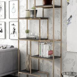 Modern Tiered Bookcase / Bookshelf