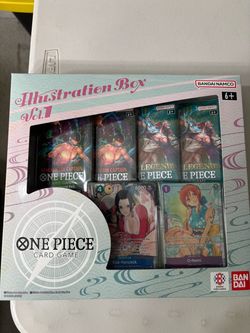 One Piece Bandai TCG Card Game - Illustration Box Vol 1 Brand New - Sealed