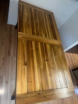 Acacia Wood Dining Table