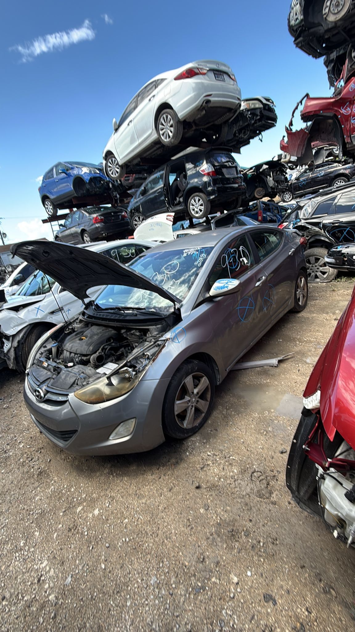 Hyundai Elantra 2012 Only Parts