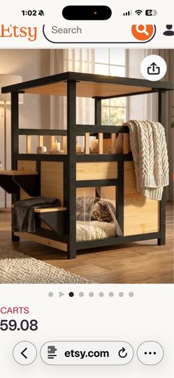 NorthPawe cat house Assembed