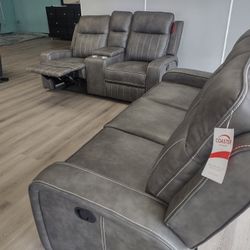New Recliner Sofa And Love Seat Belt On Sale Now Don't Miss