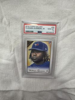 2019 topps gallery vladimir guerrero Jr rookie card