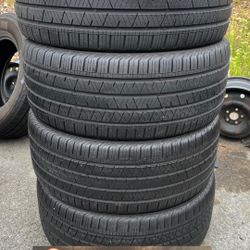 Used tires 285/45/21 continental all season mount and balance recycling included $600