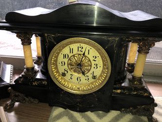 Antique Seth Thomas Adamantine Mantel Clock