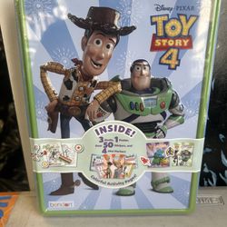 Disney Pixar Toy Story 4 Activity Tin Activity Books Activity stickers, markers