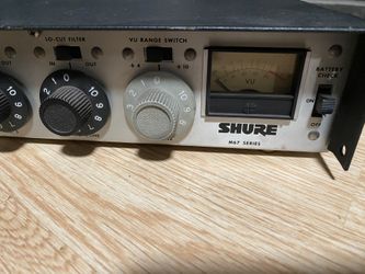 Vintage Audio-Shure M67 Mic Mixer for Sale in Mundelein, IL - OfferUp