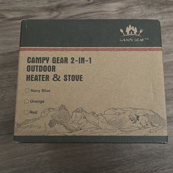 2 In 1 Outdoor Heater And Stove 