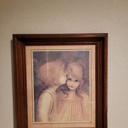 Margaret Kane "First Kiss" Art Print