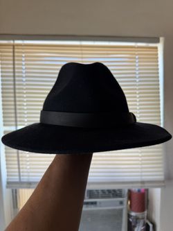 ALLSAINTS Felted Black Wool Fedora