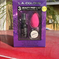 3 PCs Beauty Prep & set Essential Trio