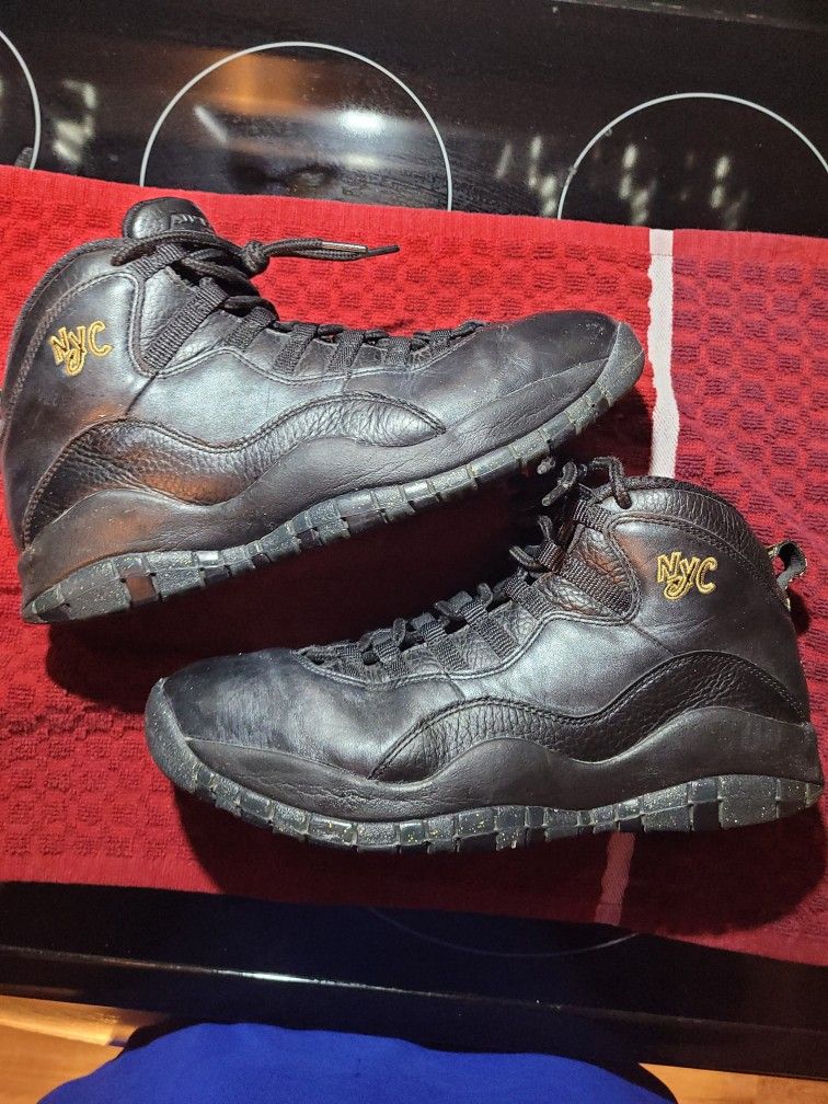 NIKE Jordan 10 Retro NYC Used. 100% Authentic