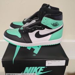 Deadstock Jordan Retro 1 Green Glow Sz11 Comes With Original Receipt 