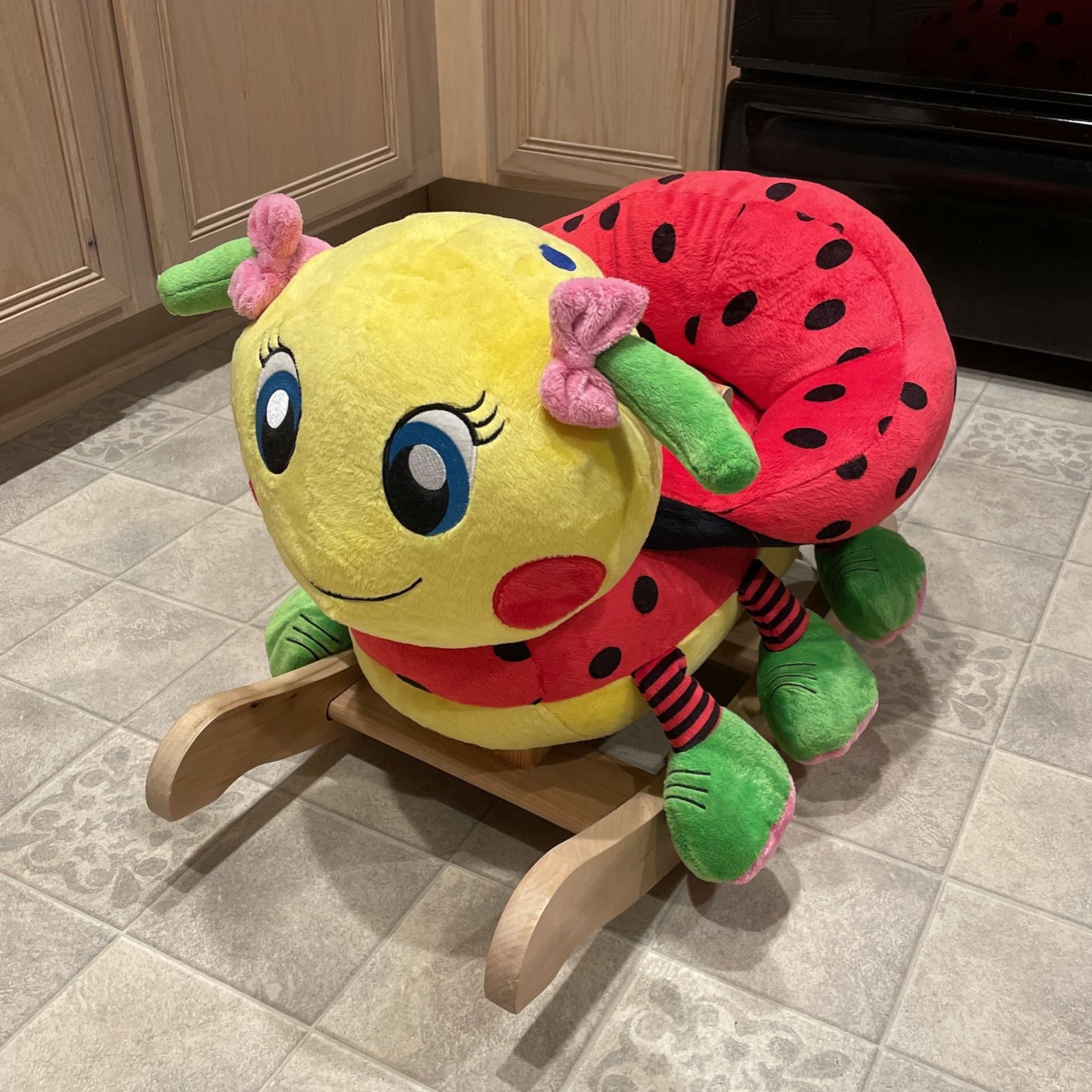 Rocking Lulu Ladybug Ride On Toy by RockAbye