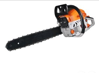 58CC Gas Chainsaw, 18 Inch Power Chainsaw, 2-Cycle Handed Petrol Chainsaws for Tree Cutting, Gardens and Farms
BOX DAMAGED BUT ITEM IS NEW