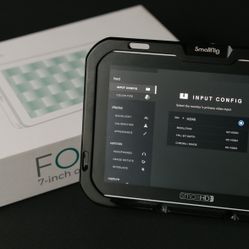 SmallHD Focus 7 + SmallHD Matte Screen Protector + SmallRig Cage