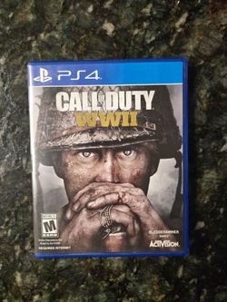 Call Of Duty WWII For PS4