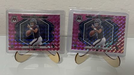 CJ Stroud Camo Pink Mosaic Rookies