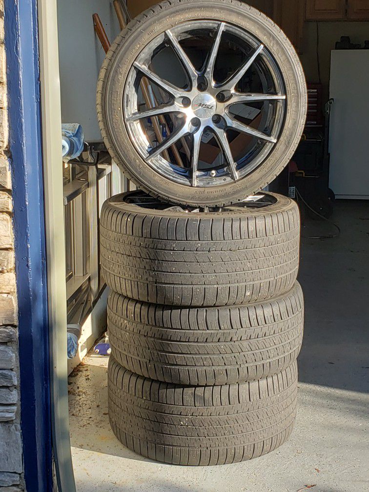 Benz SL550 Rims And Tires