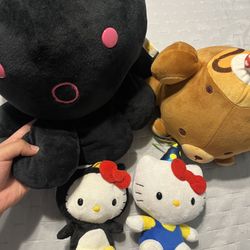 Hello Kitty & Cute Plushies 