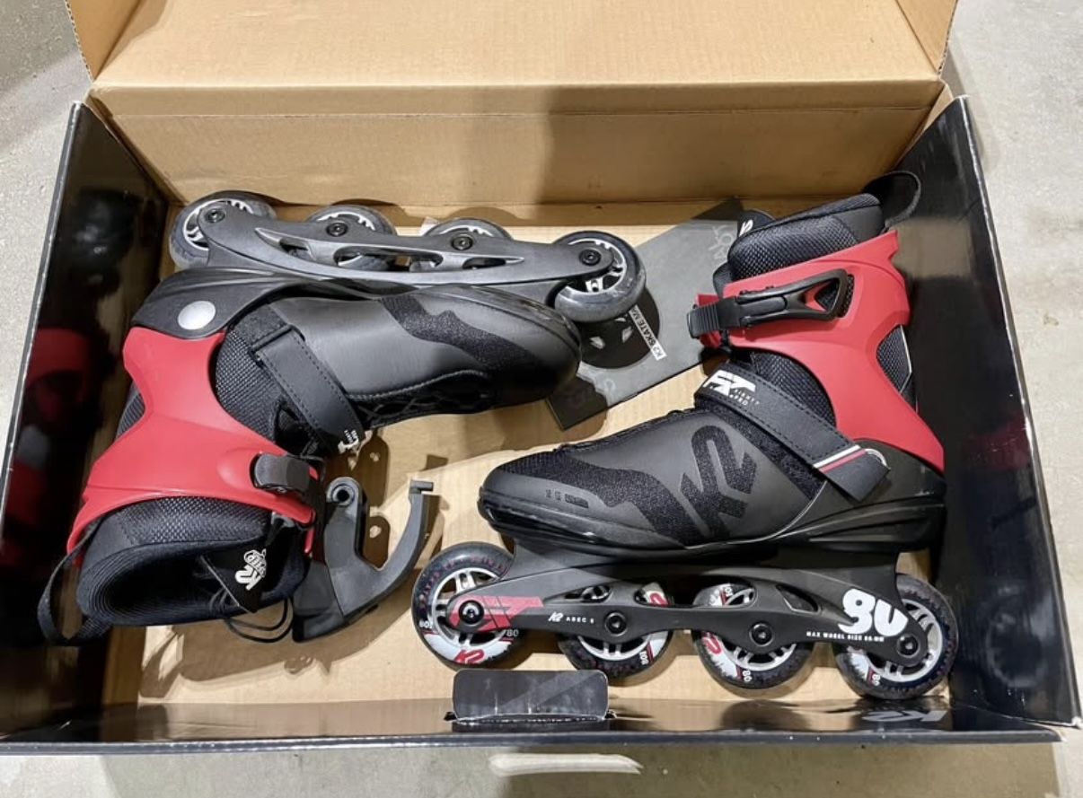 Men’s K2 F.I.T. 80 Pro Inline Skates (Men’s 8.5)