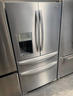 Deal: Whirlpool French Door w/ Drawer Freezer – Stainless, Ice/Water