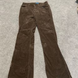 THE CHILDRENS PLACE brown  Corduroy Jeans Pants. Girls 14 Vintage Y2K