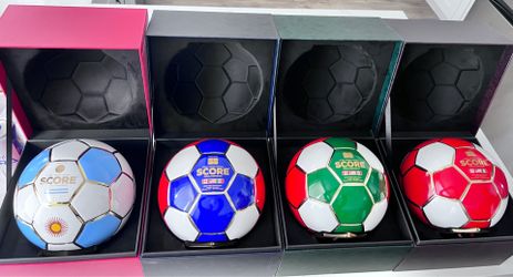 Limited Edition World Cup collectible soccer tequila bottles