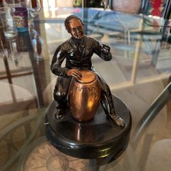 Conga Player Statue