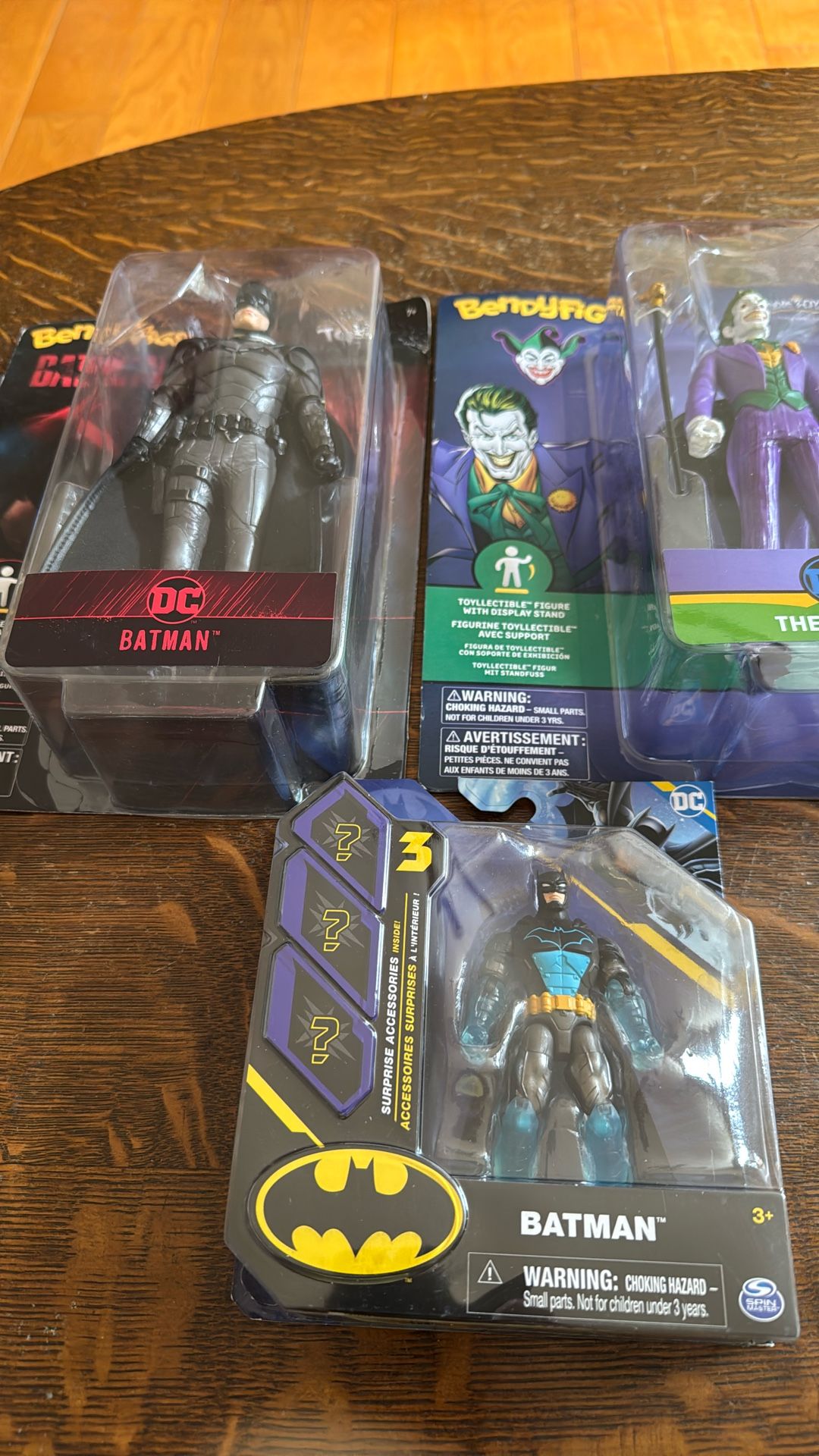 Bendyfigs DC action figures