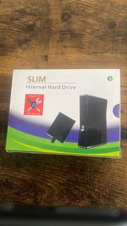 120GB or 250GB HDD Xbox 360 slim hard drive storage removable