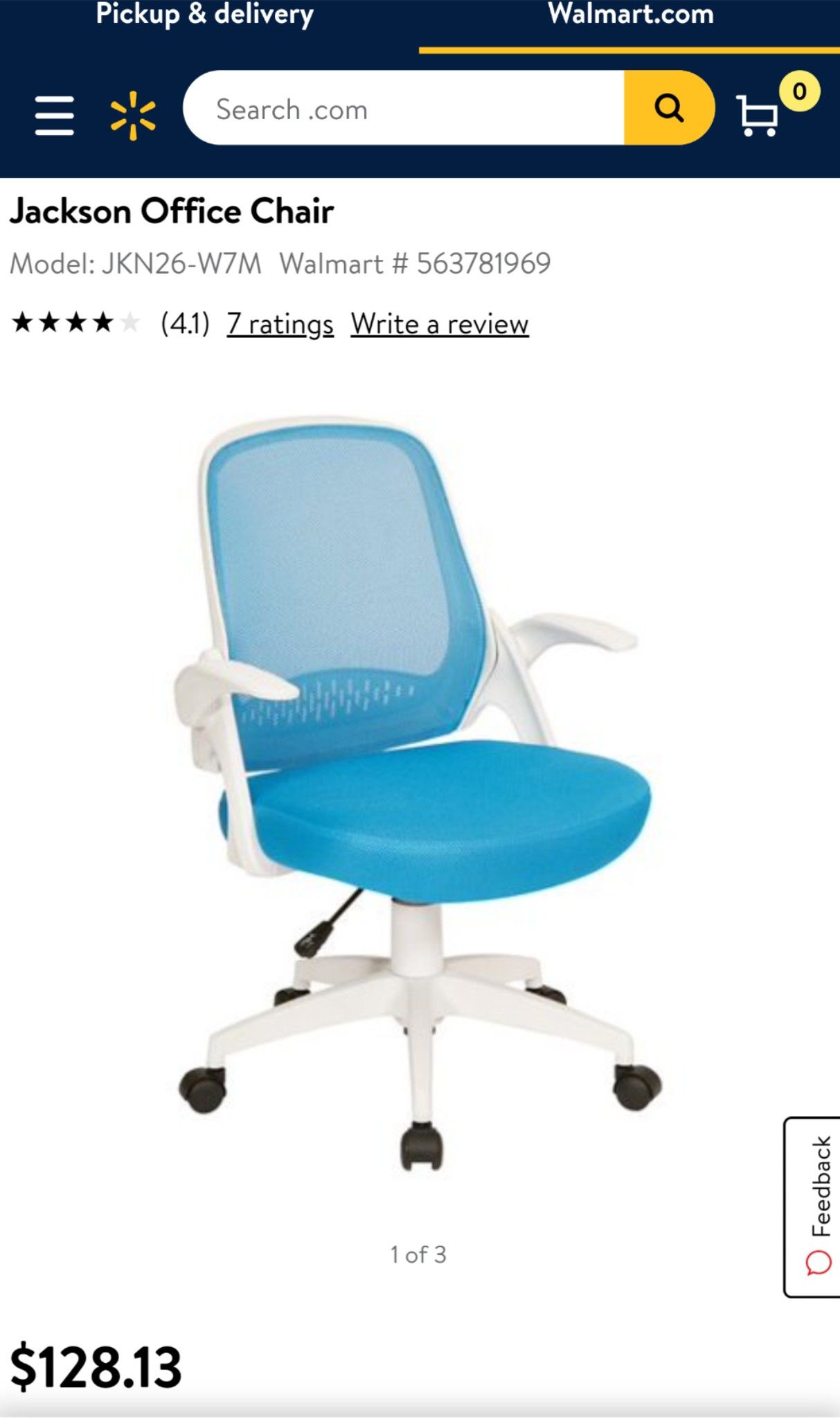 Jackson Office Chair Model: JKN26-W7M