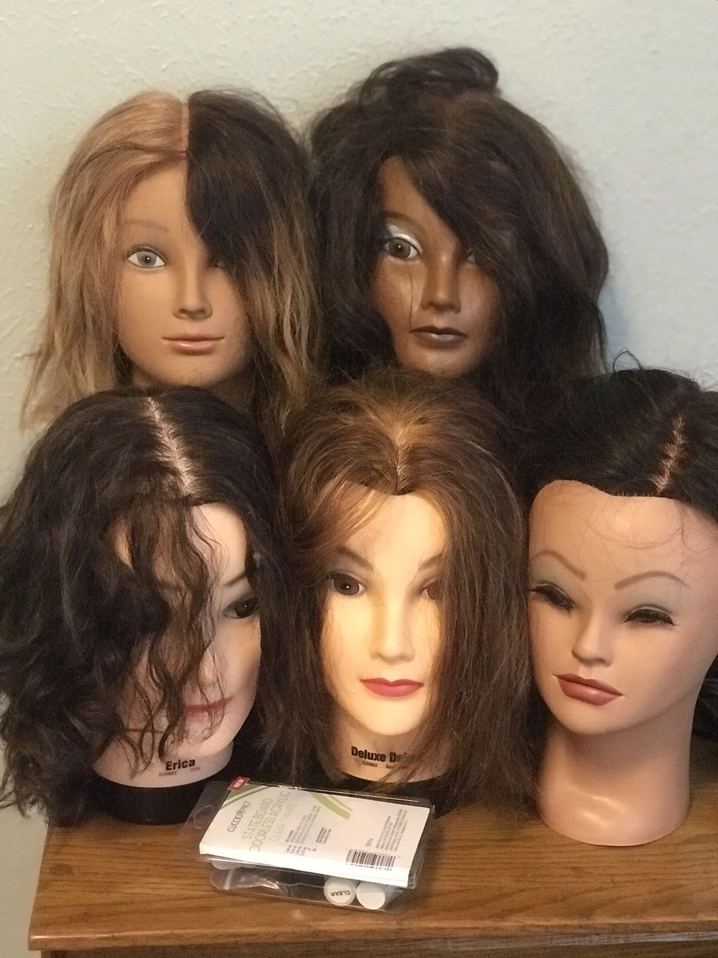 Cosmetology set hair care trainee