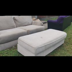 Couch Loveseat And Ottoman 