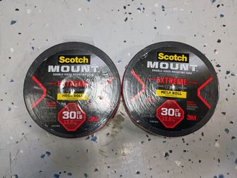Scotch-Mount Extreme Double-Sided Mounting Tapes 1.0-in x 33.33 Feet Double-Sided Tape