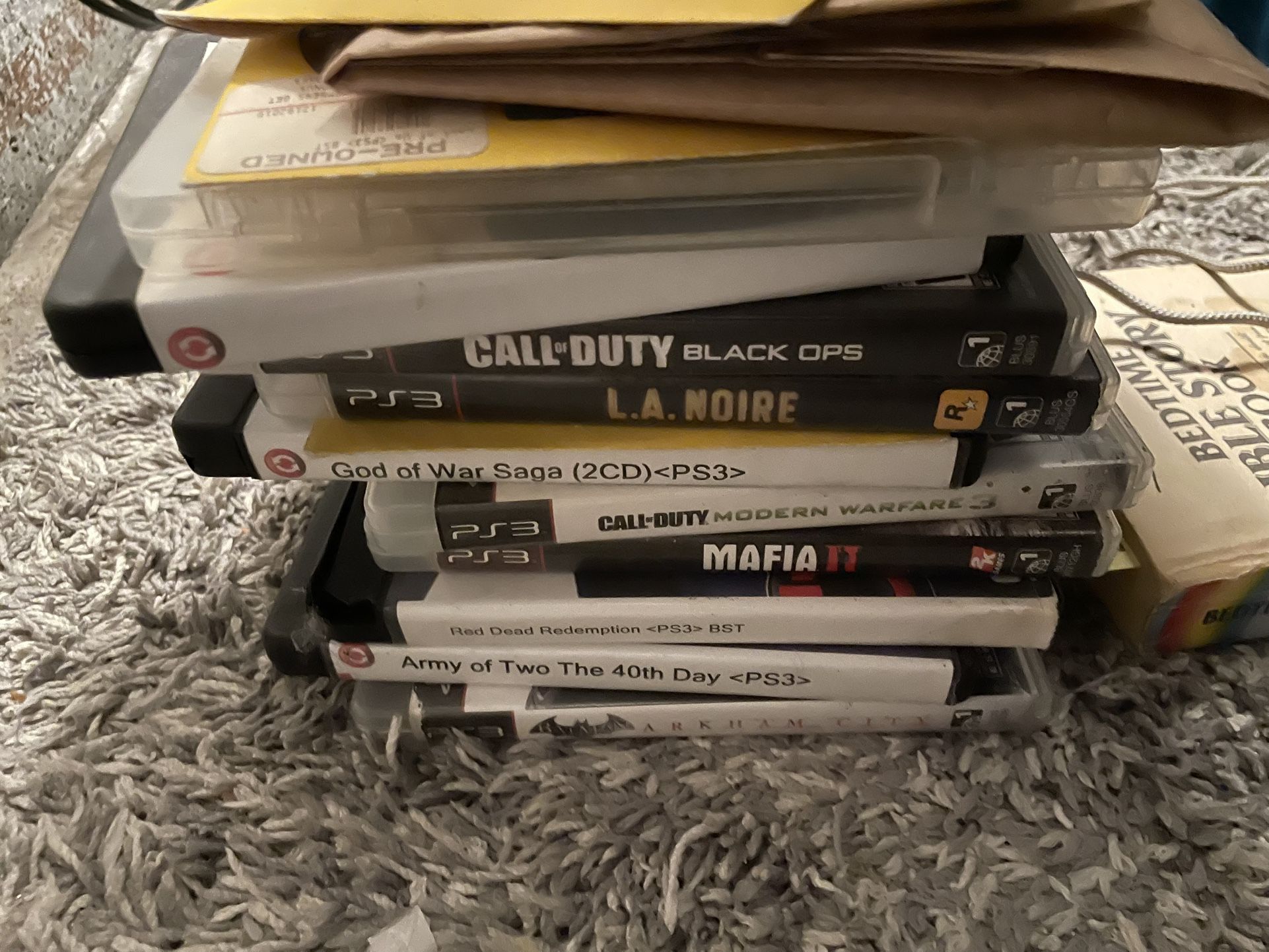 PS3 Games 9 $Each 