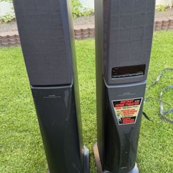 Two SONY Speakers Model NO. SA-VA15