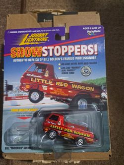 Johnny lightning little red wagon