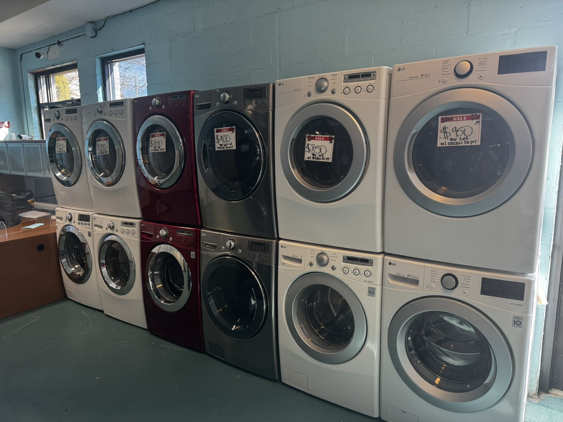 Variety Of front Load Washer And Dryer Set 20% Off