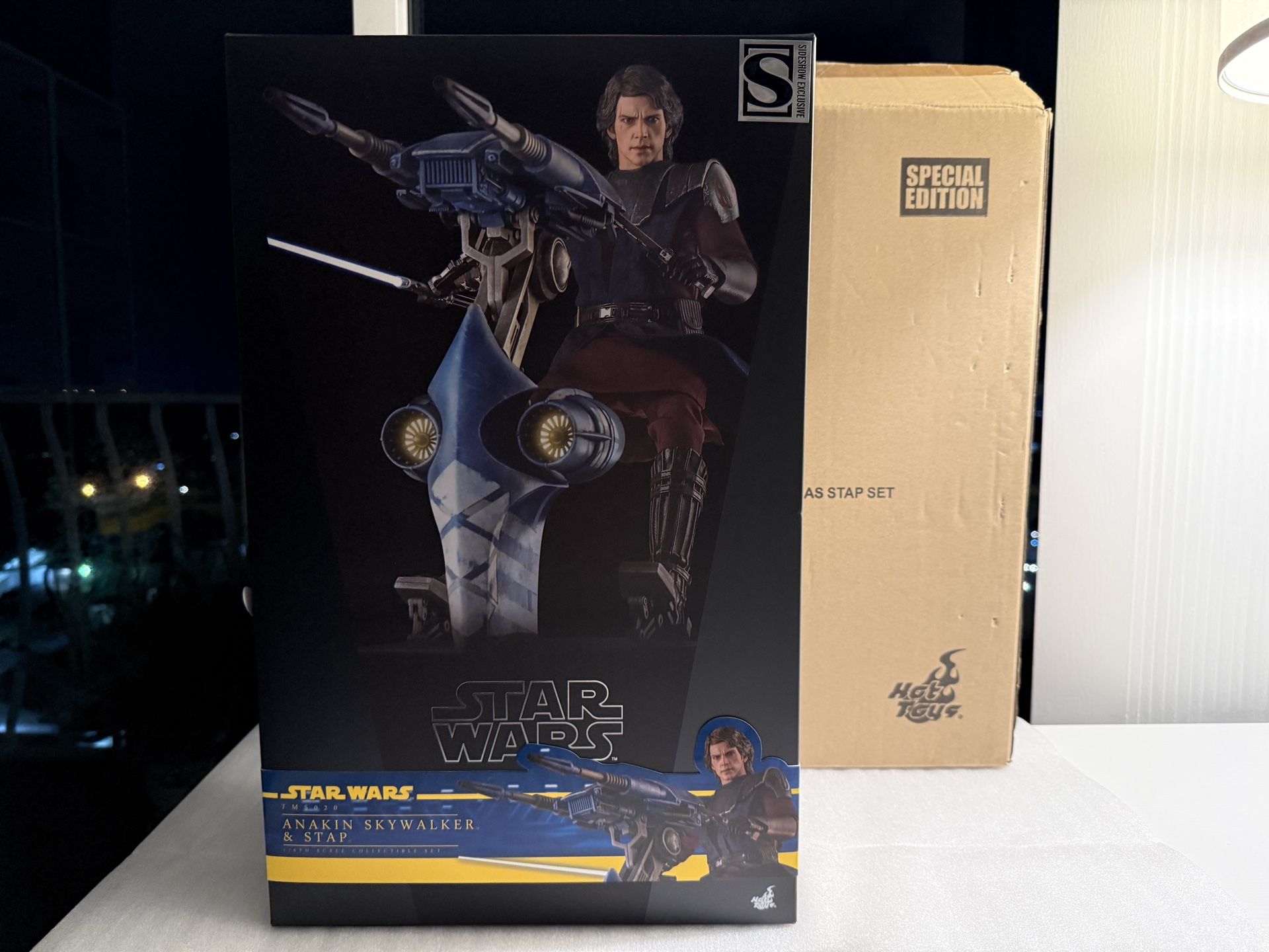 Hot Toys Star Wars Anakin With STAP TMS020 Especial Edition
