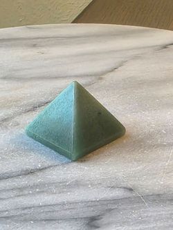 1.6" Approximately Green Aventurine Pyramid Quartz Crystal