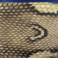 Gucci King Cobra Snake Skin Wallet High End $3500$