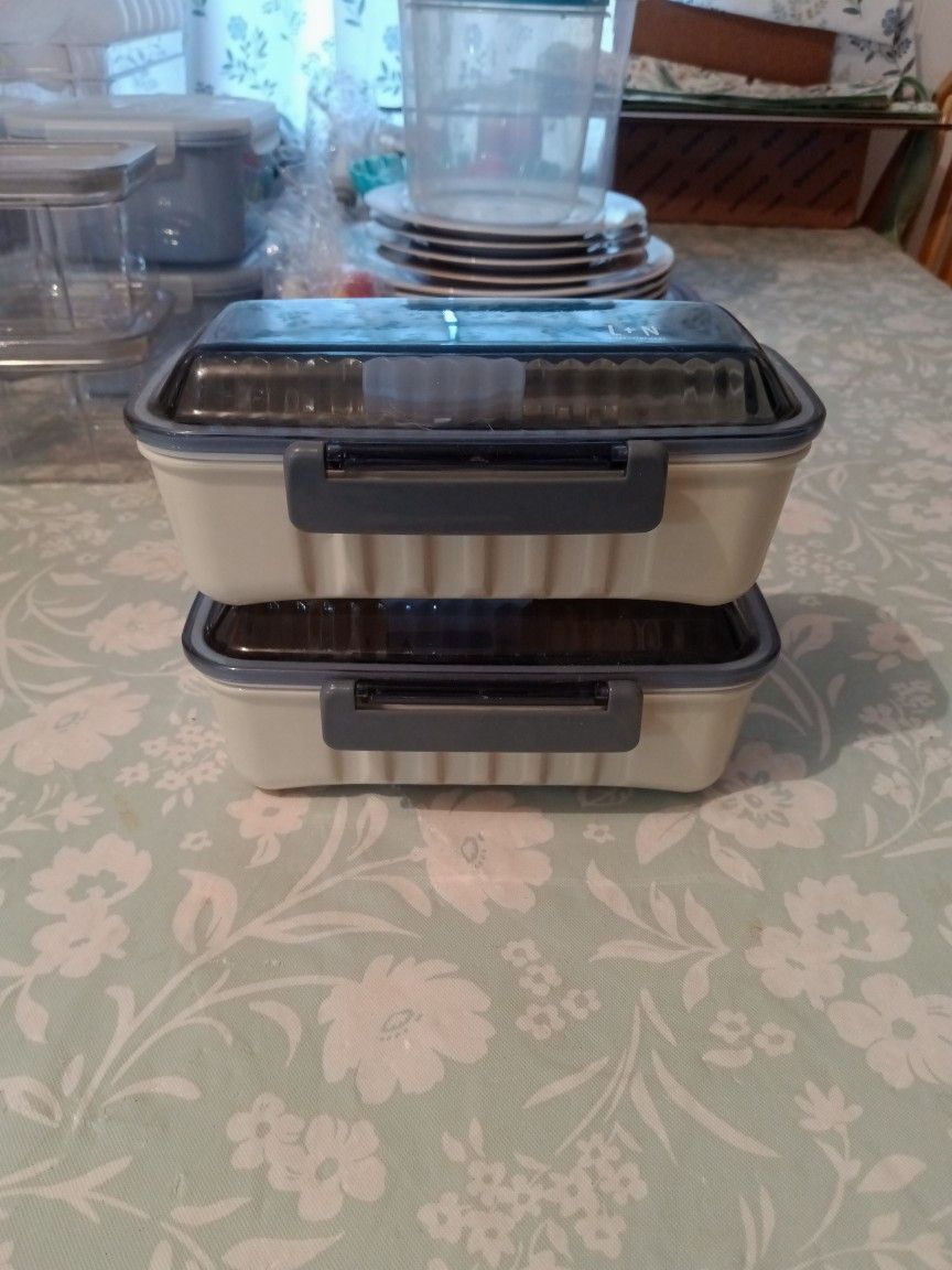 Two Plastic Containers