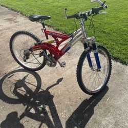 Mens Dual Suspension Mountain Bike 