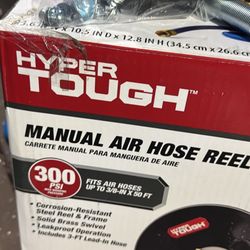 Hyper Tough Manual Air Hose Reel 