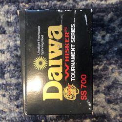 Daiwa Whisker Tournament Series SS700 In Box With Manual for Sale in  Orlando, FL - OfferUp